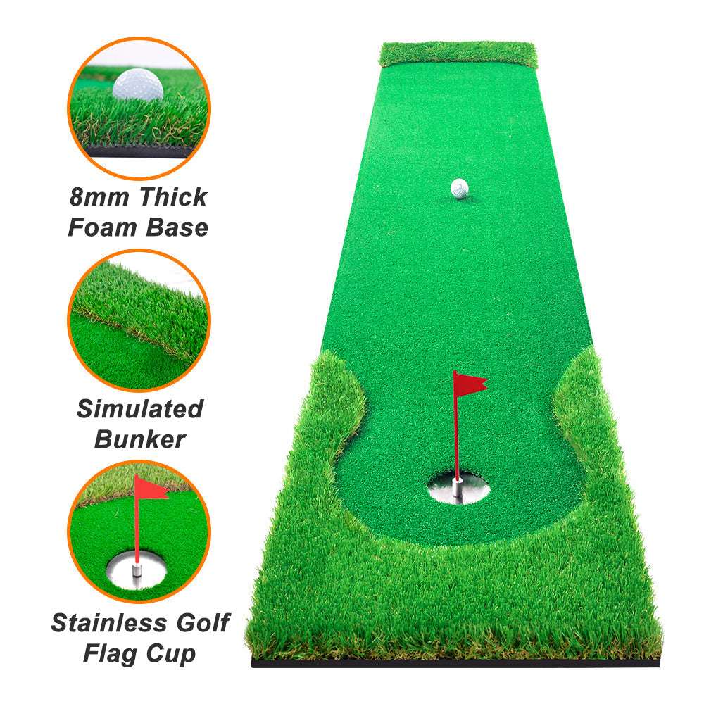 Kapler Golf Hitting Mats Golf Putting 10X1.6