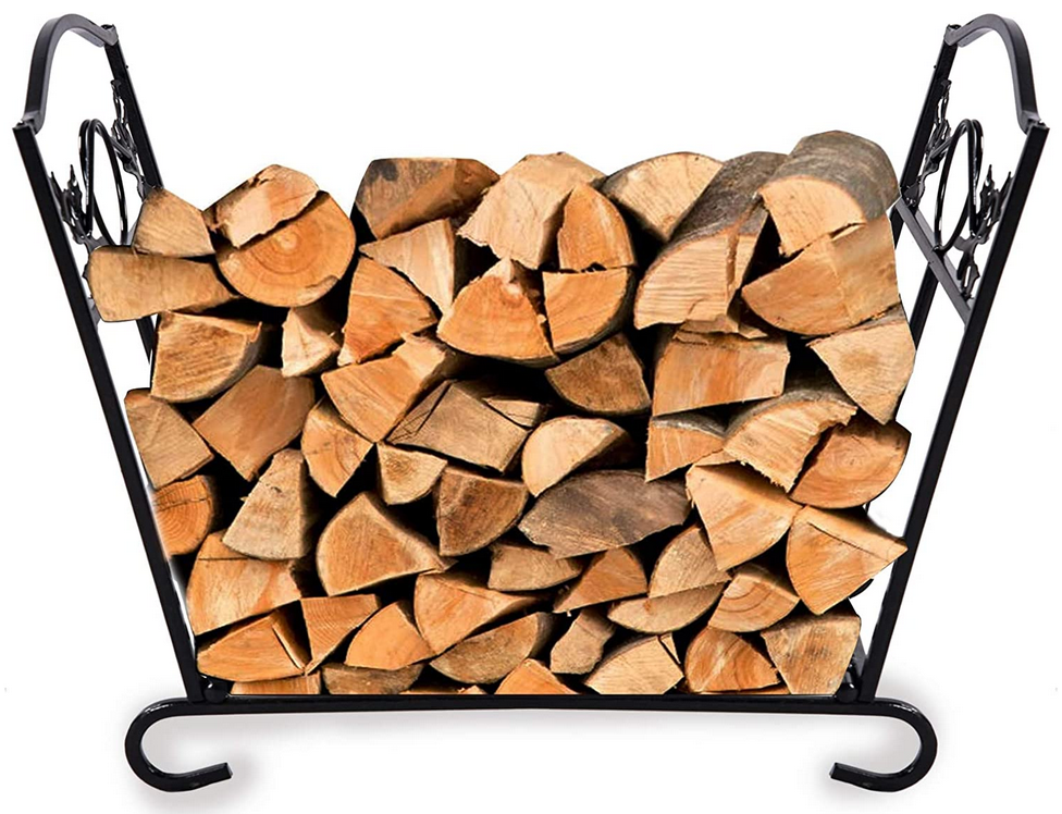 Fireplace Log Holder Wood Rack Indoor Indoor Fireplace Accessories Decorations Log Rack Storage Fire
