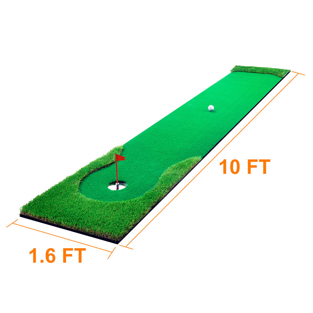 Kapler Golf Hitting Mats Golf Putting 10X1.6