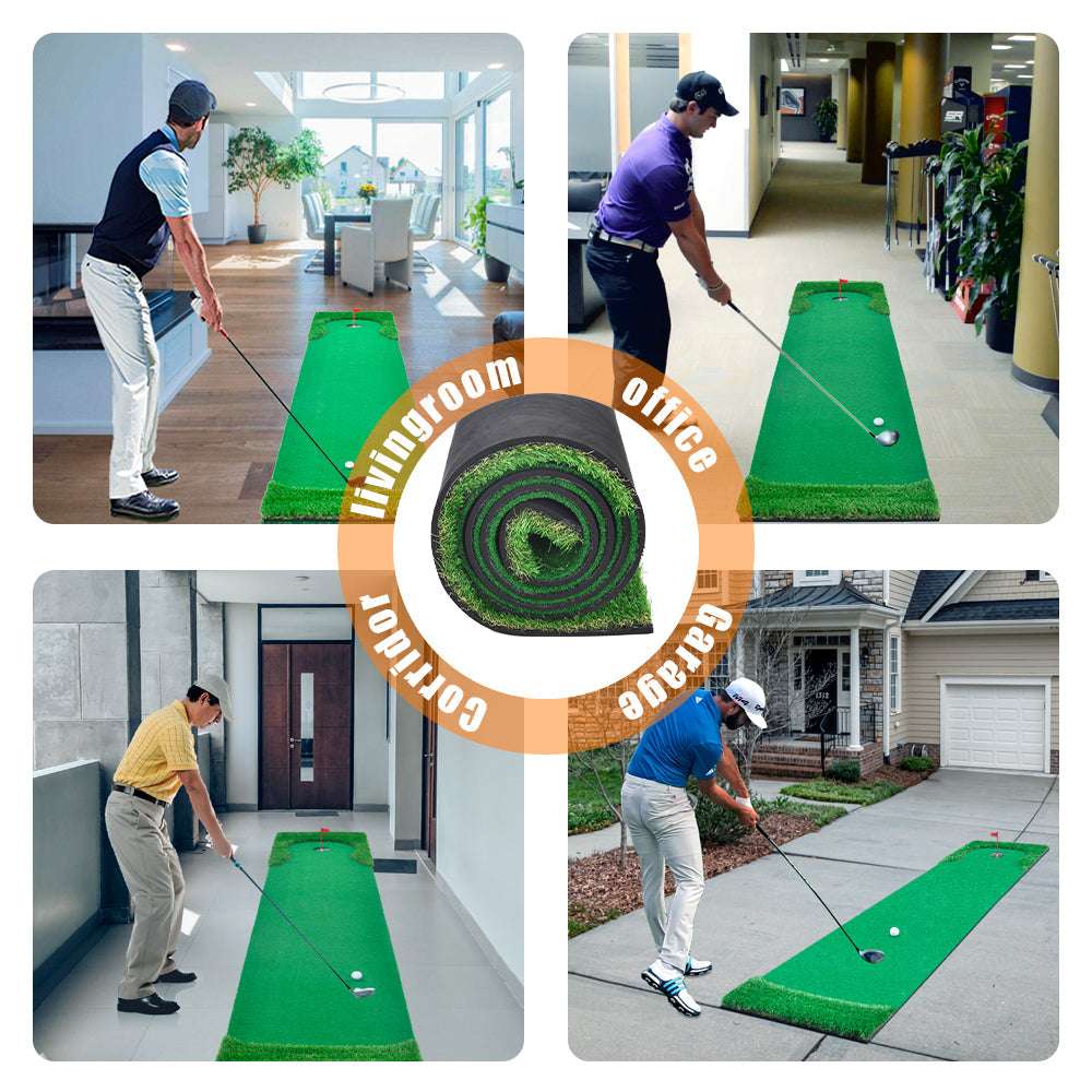 Kapler Golf Hitting Mats Golf Putting 10X1.6