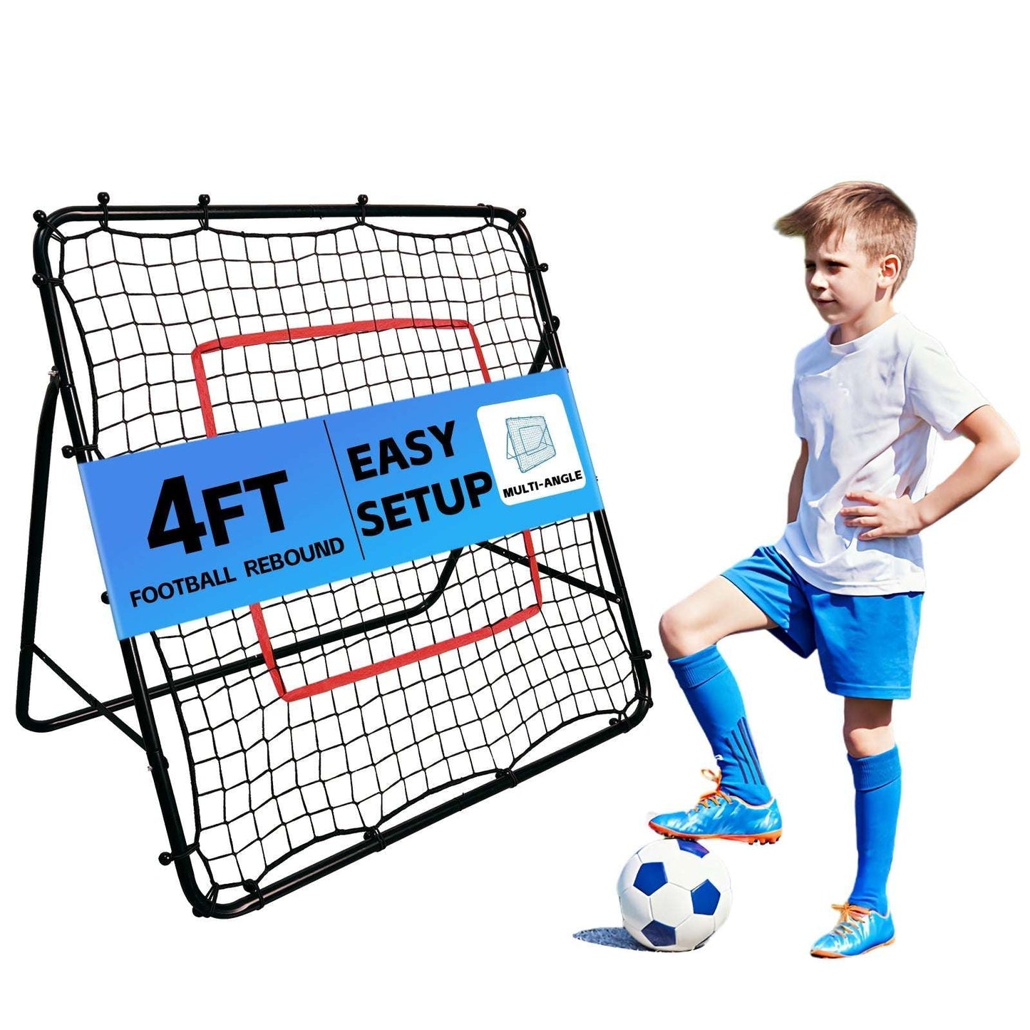 Kapler Soccer practice net 4X4 3.3X3.3