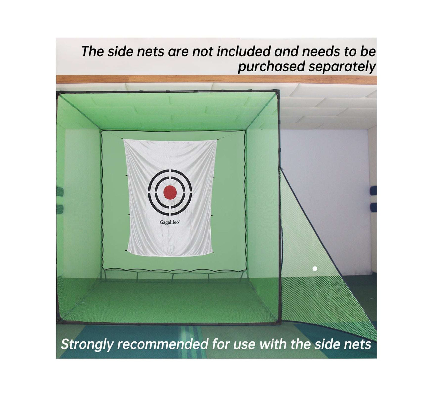 Kapler Golf Hitting Cage 8x8x8ft