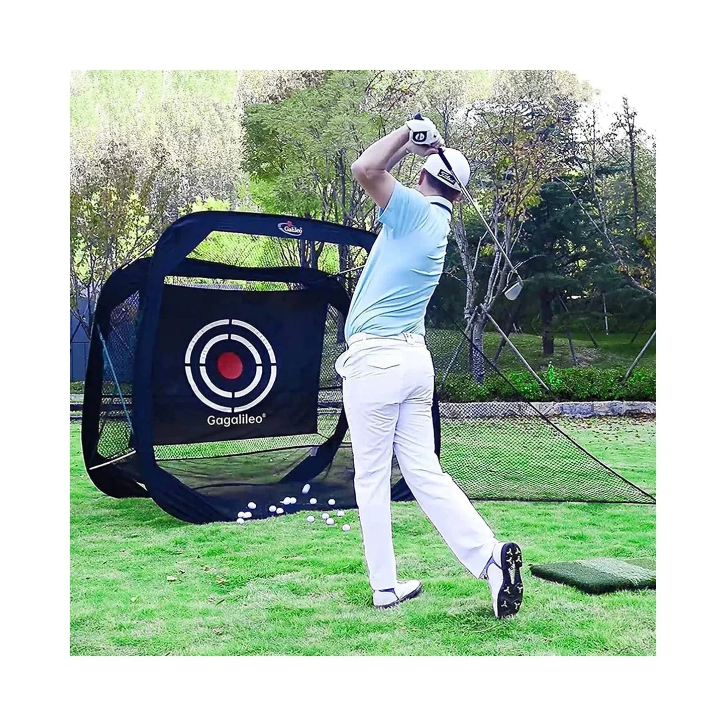 Kapler Popup Golf Net 7'X7'X4' - Kapler Sports