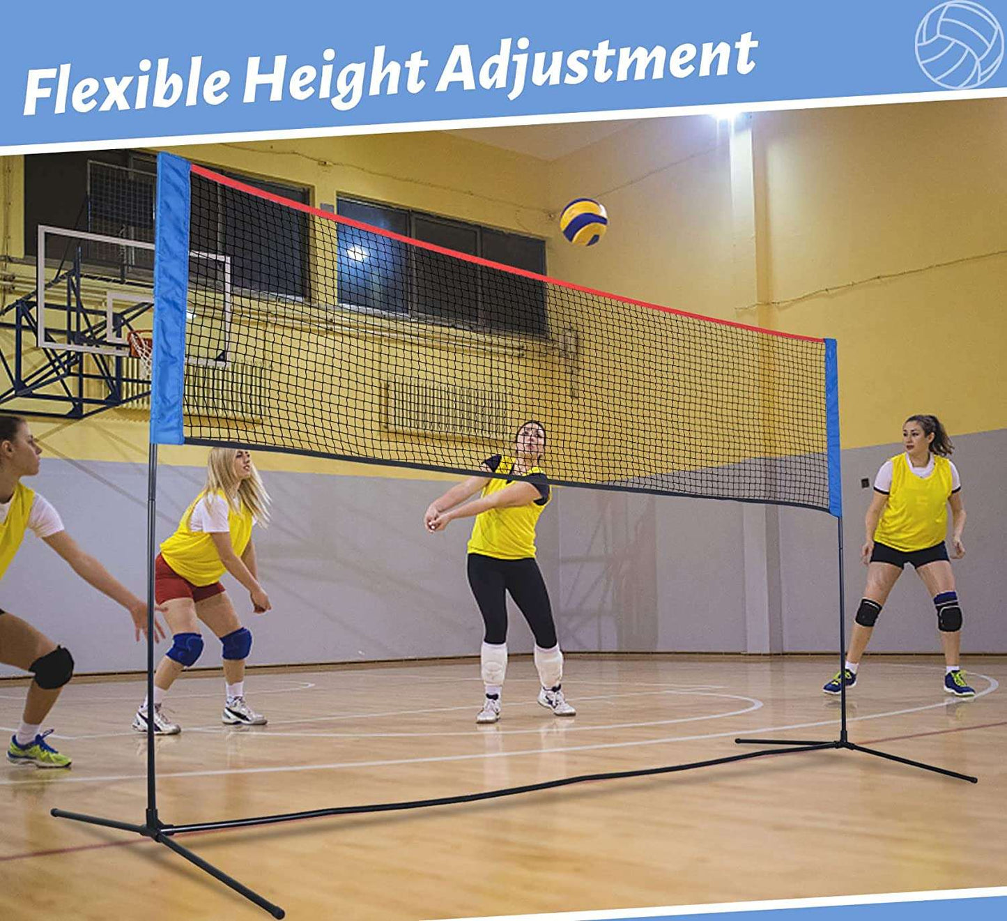 Kapler Volleyball Tennis Net/Kids