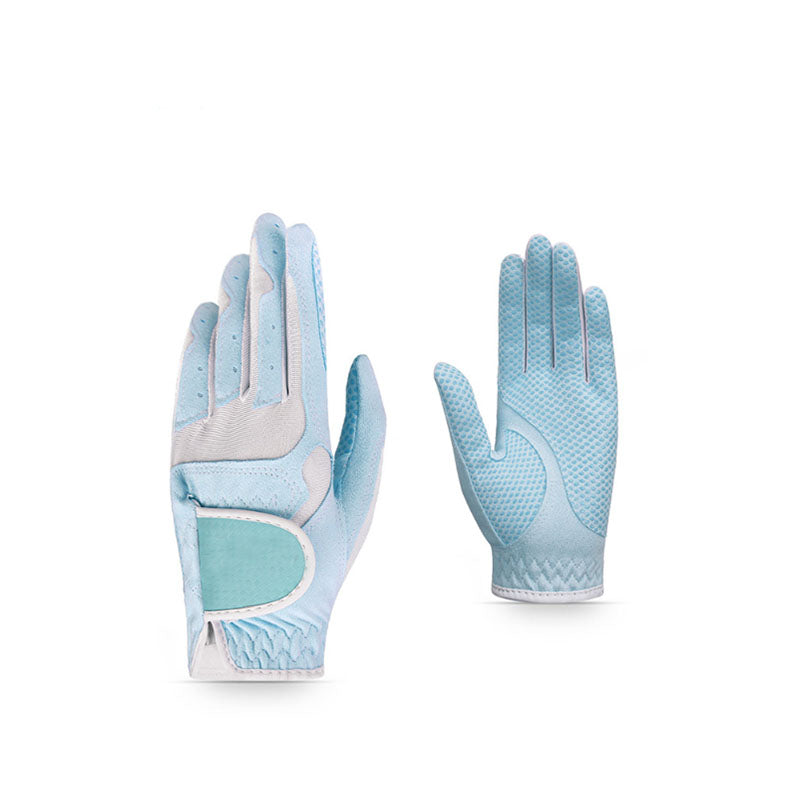Microfiber Leather Wear Risistant and Non-Slip Grain Golf Gloves Women Gloves