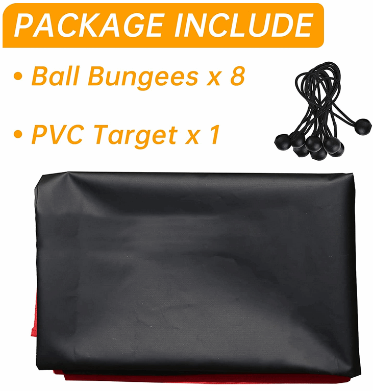 Kapler Fastpitch Baseball Backstop with Strike Zone Black