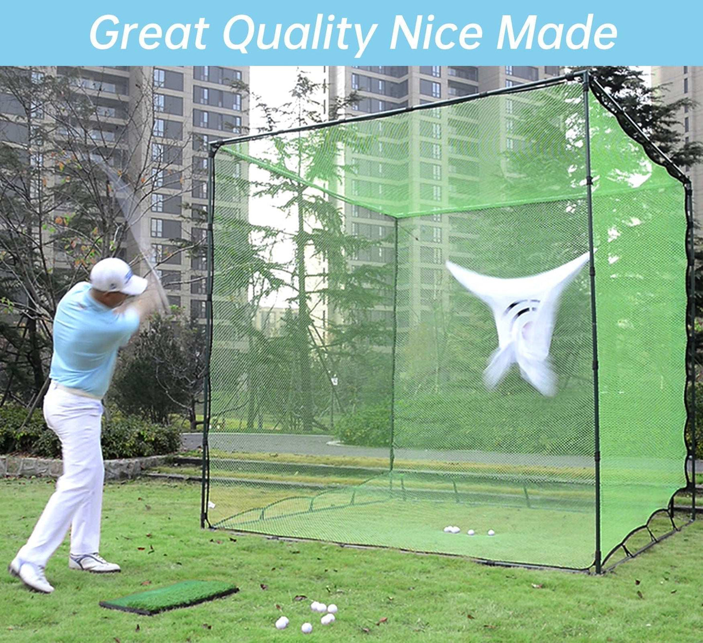 Kapler replacement Practice Golf Cage 10x10x10ft