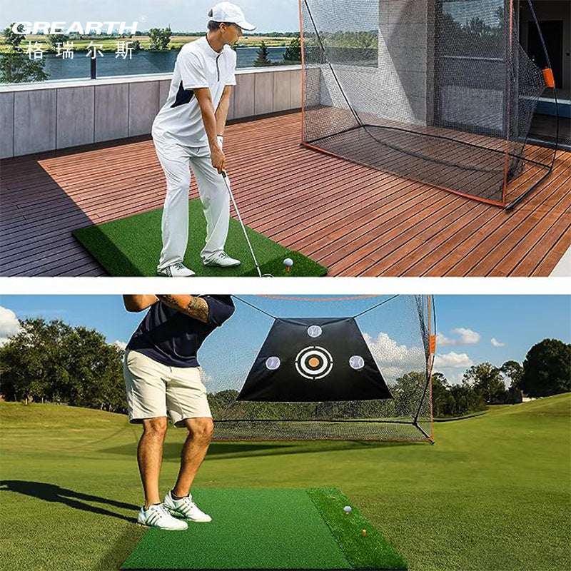 Kapler Long and short grass golf mat