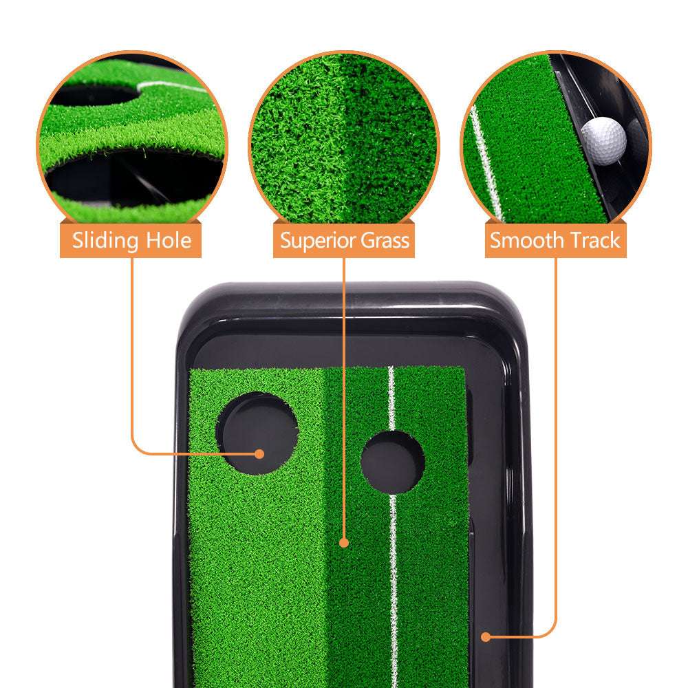 Kapler Golf Hitting Mats Golf Putting Training 102X15in