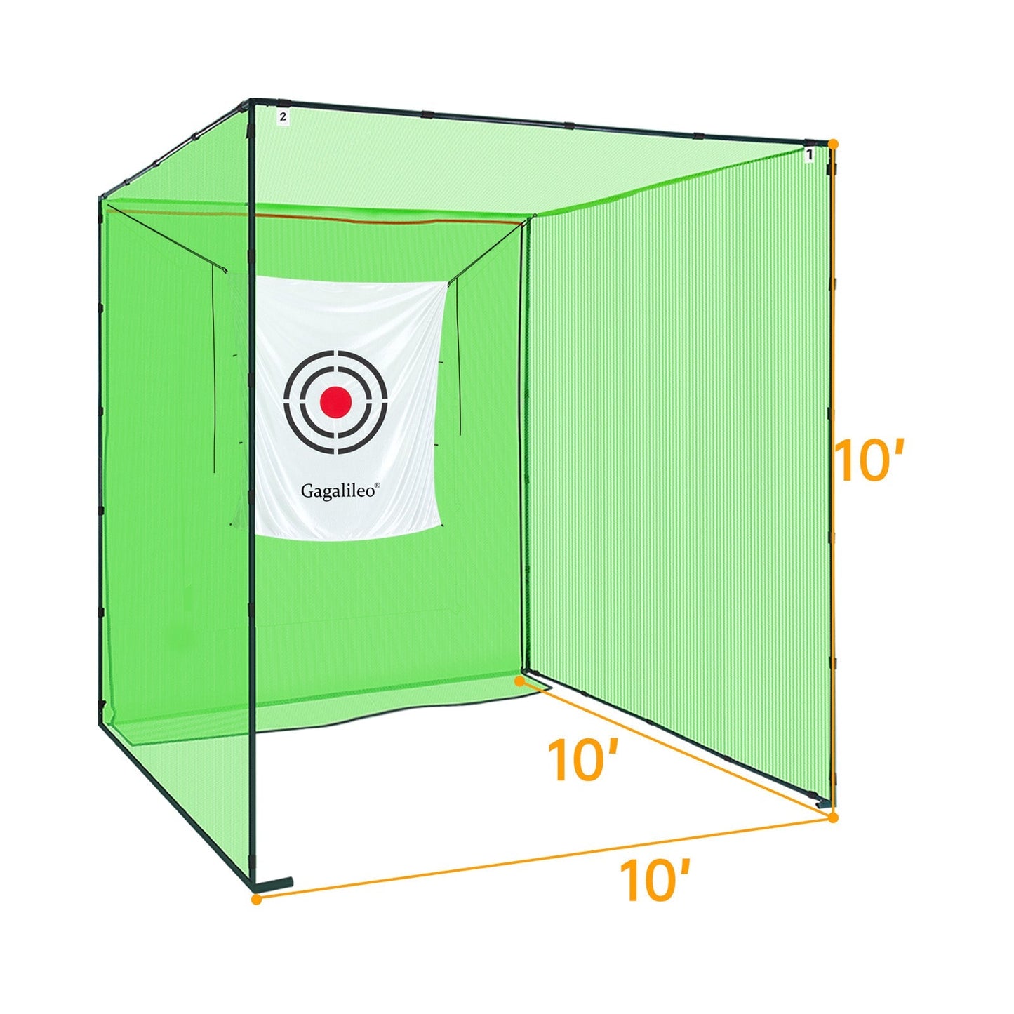 Kapler Golf Practice Cage 10X10X10ft
