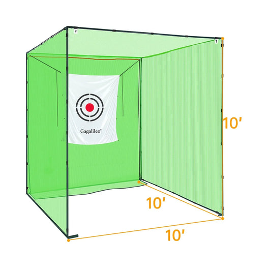 Kapler Golf Practice Cage 10X10X10ft - Kapler Sports