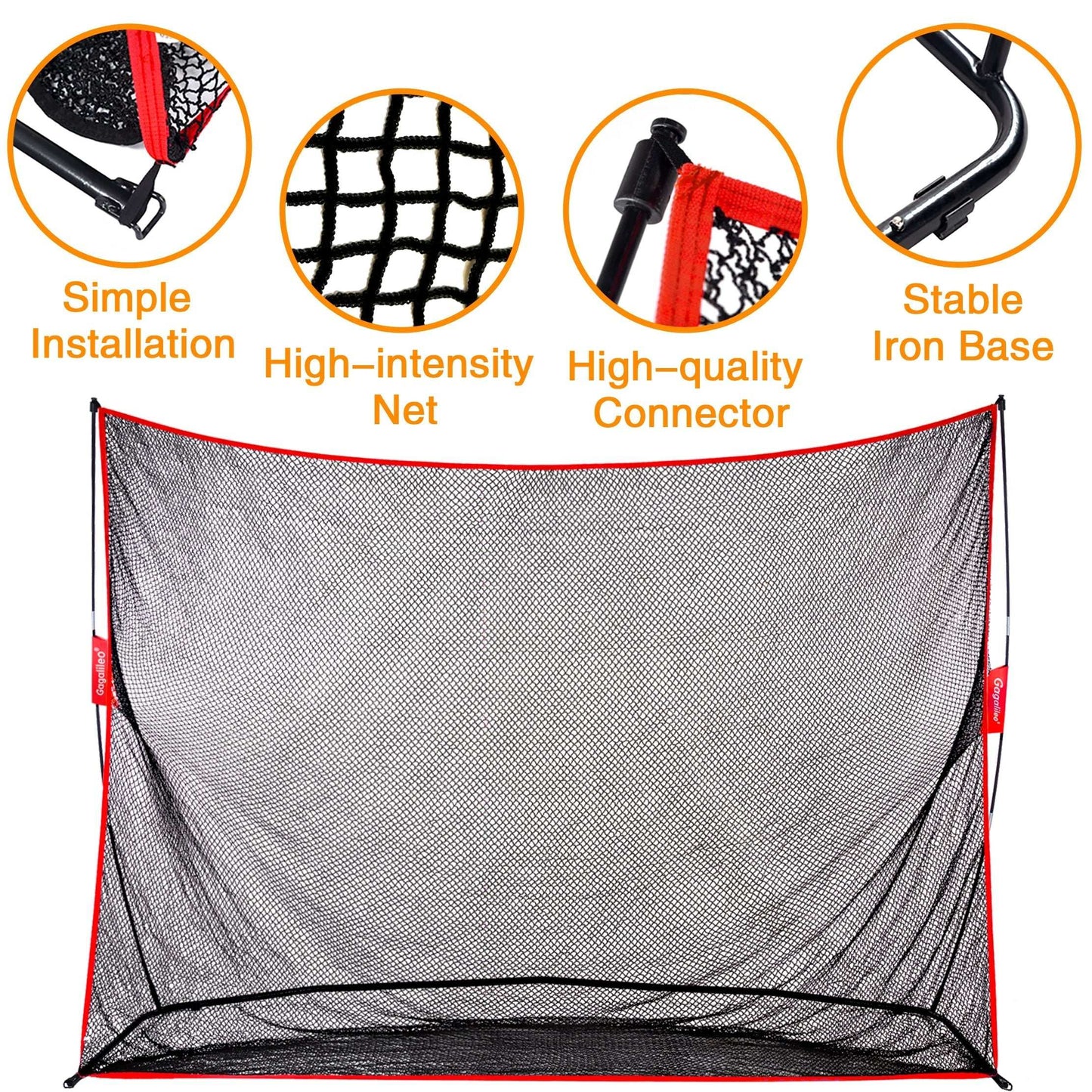 Kapler Portable Hitting Nets 10x7ft