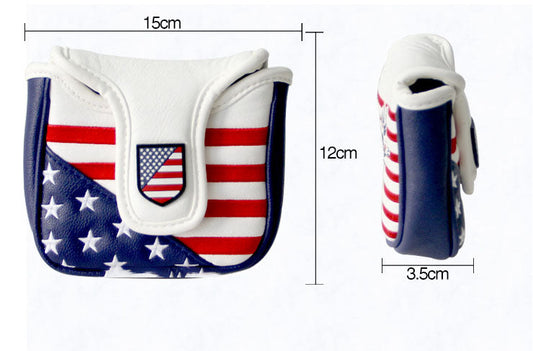 The Stars and Stripes Golf Putter Head Cover | Kapler Sports - Kapler Sports