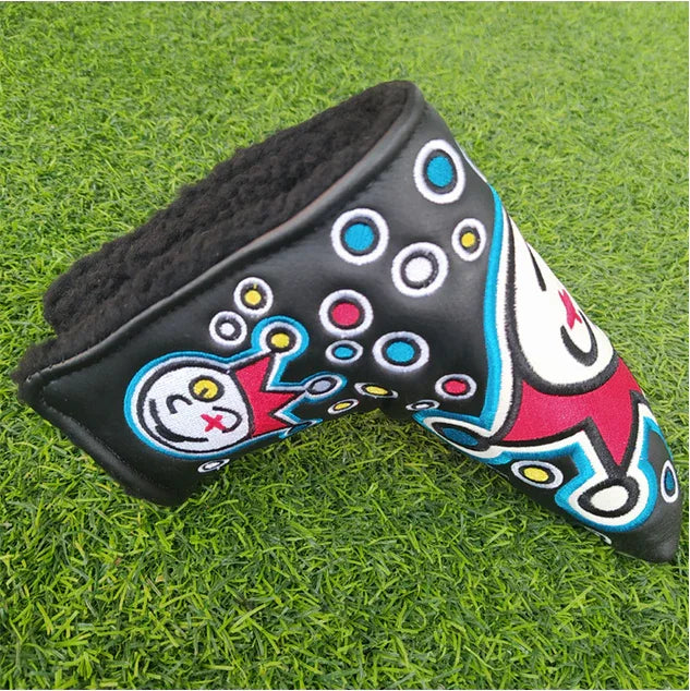 Funny Clowns Pattern Golf Putter Head Cover - Kapler Sports