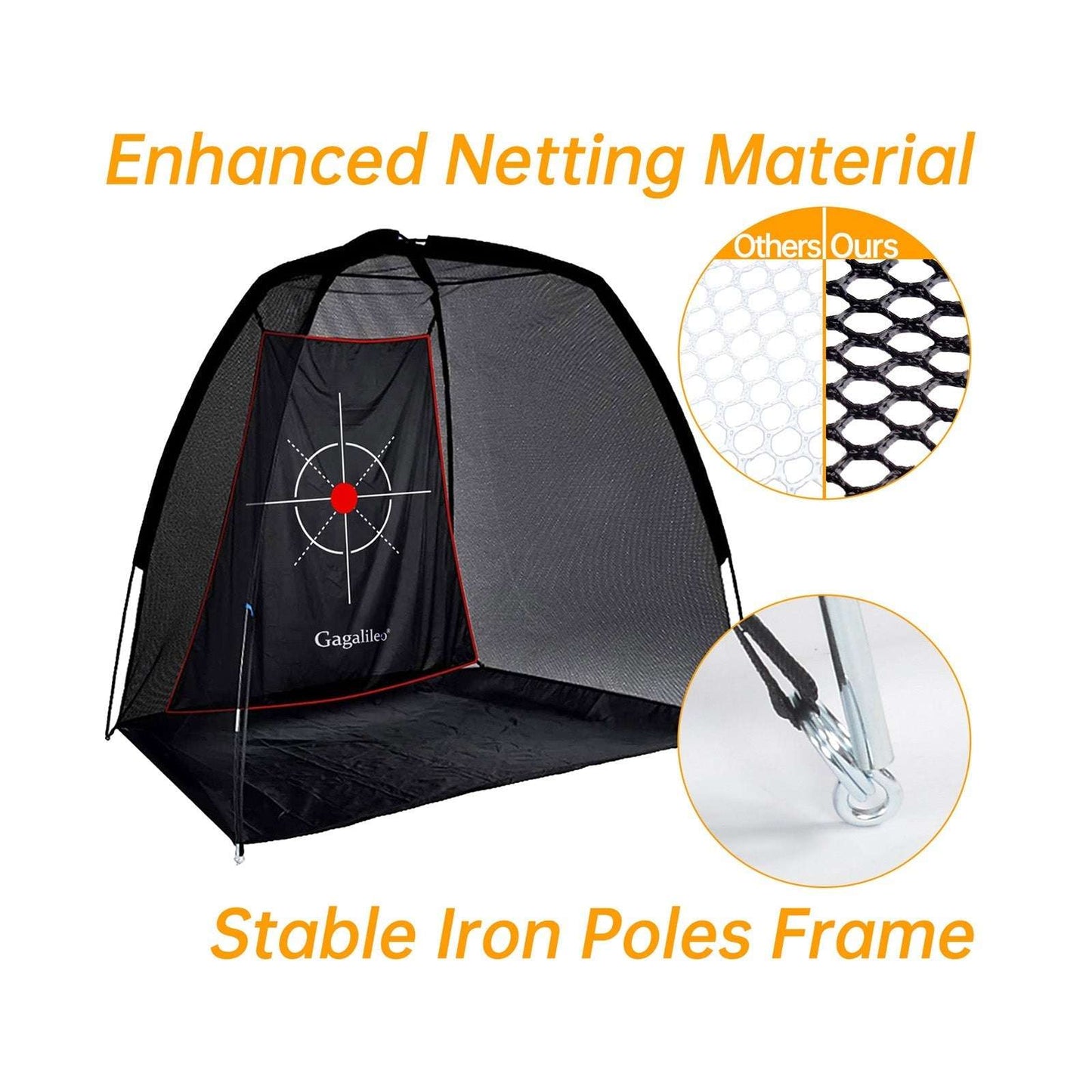 Kapler Backyard /Indoor Golf Net 8X6X5ft