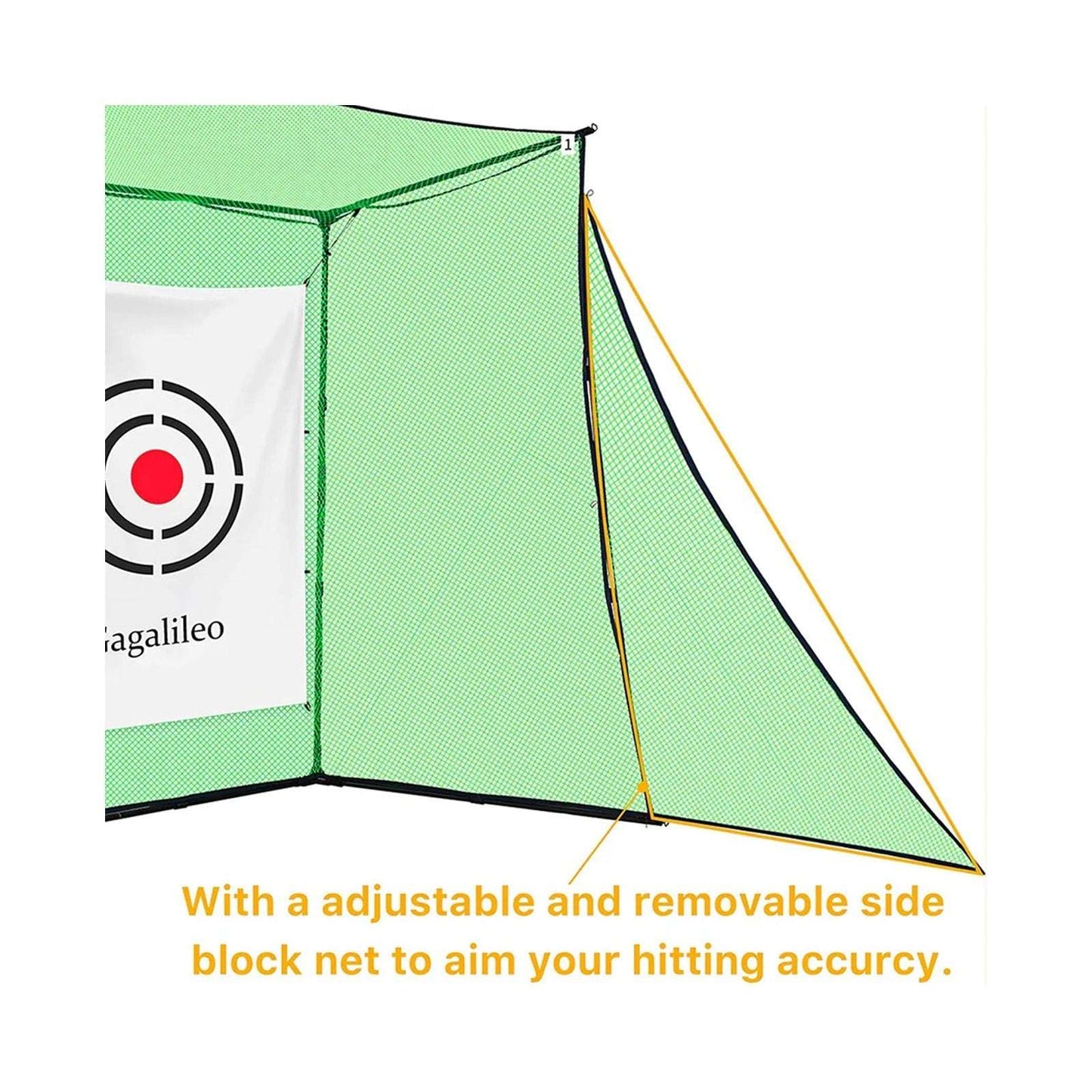 Kapler Golf Hitting Practice Cage 7.7X7.7X4.6 ft