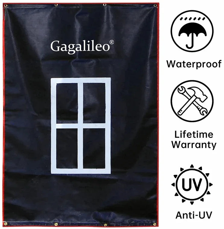 Kapler Backstop,Pitching Backstop,Fastpitch Baseball Backstop,Backstop with Strike Zone,Pitching Backdrop,Rubber Vinyl Backstop,Vinyl Batting Cage Backdrop - Kapler Sports