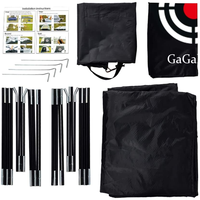 Kapler Golf Net 12'x7'x6.6' C Backyard & Indoor Driving Practice Net