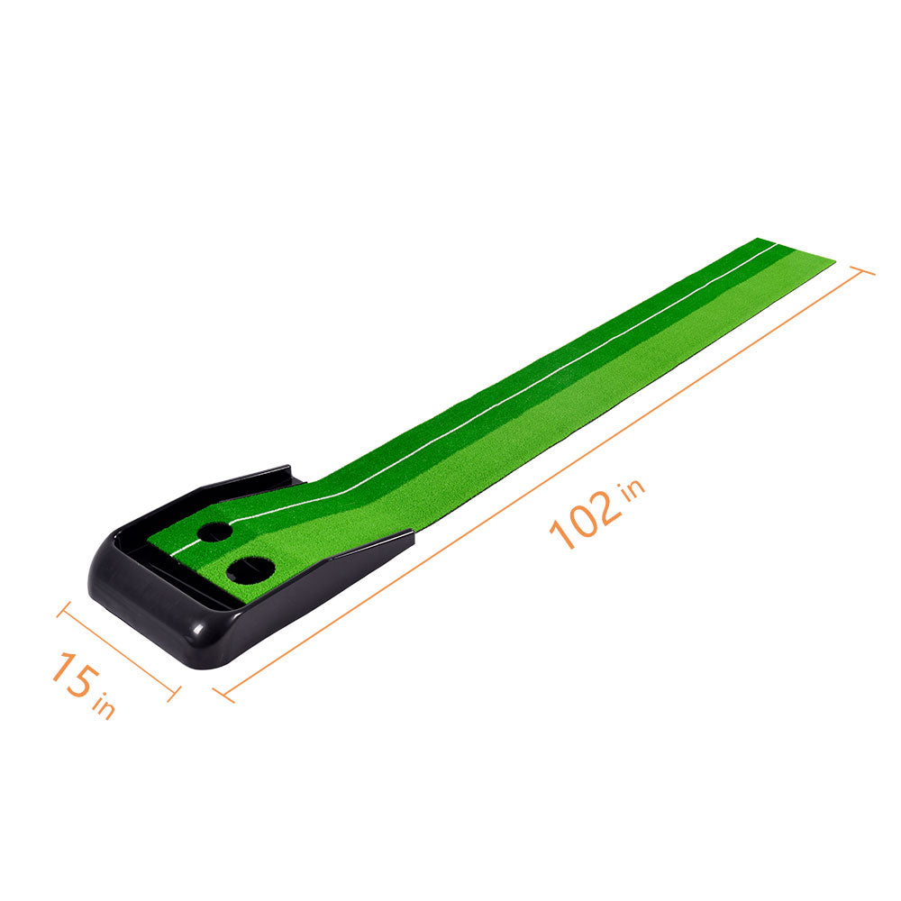 Kapler Golf Hitting Mats Golf Putting Training 102X15in