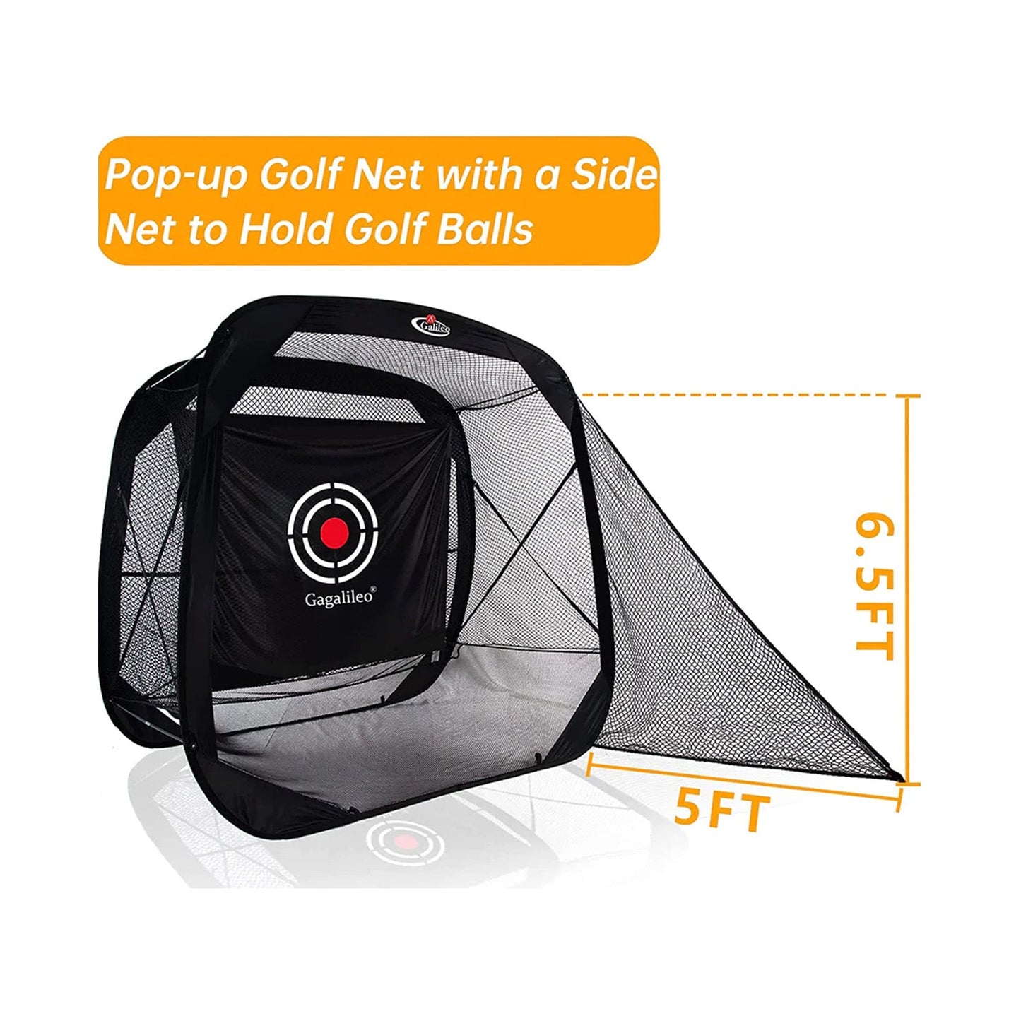 Kapler Popup Golf Net 7'X7'X4'