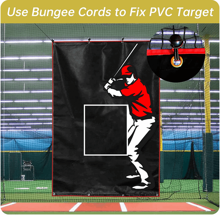 6X8 Kapler Pitching Backstop/Fastpitch Baseball Backstop