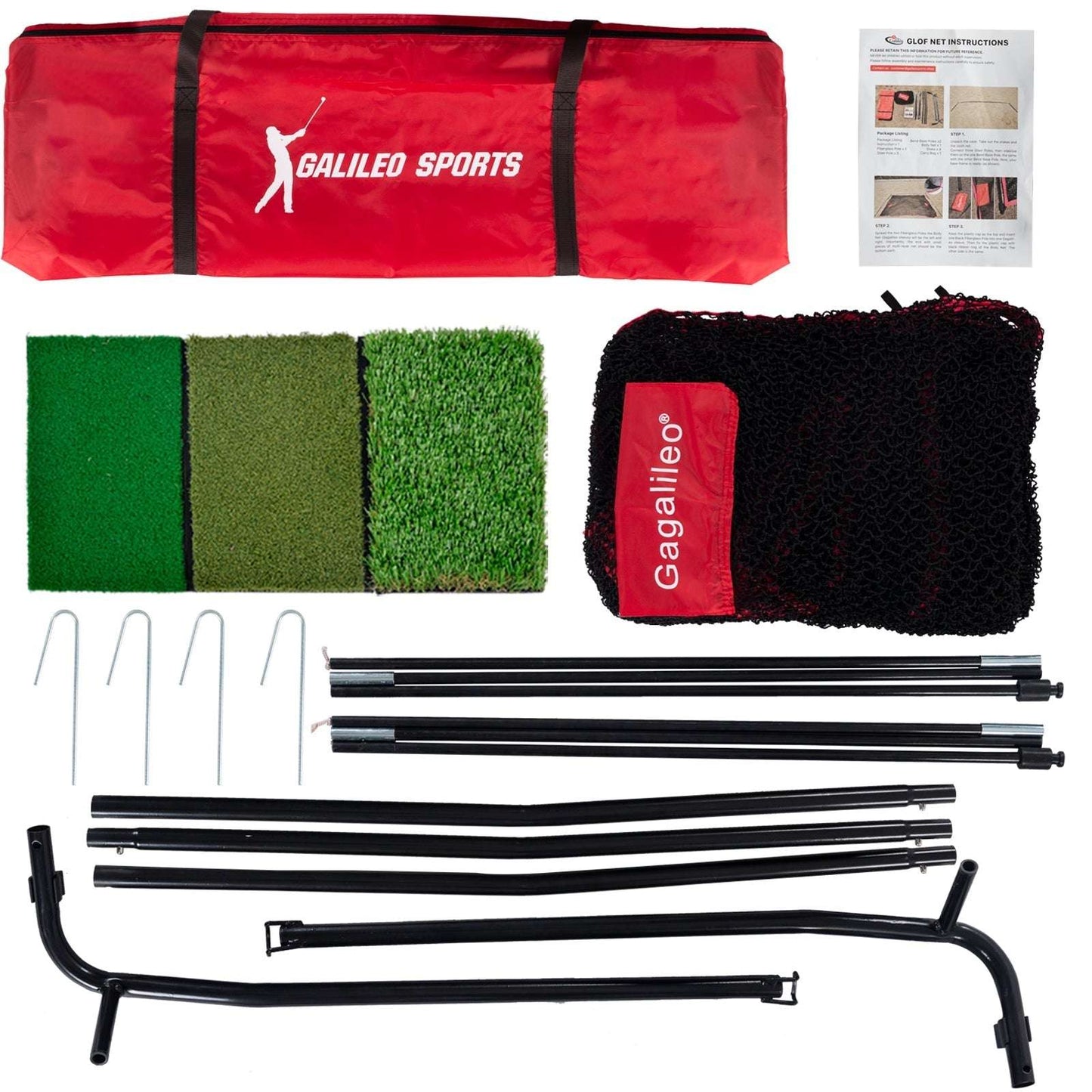 Kapler Portable Hitting Nets 10x7ft