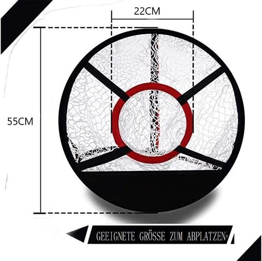Filet de golf pour chipping Net, Pop Up Golf Chipping Net, Chipping Golf Chipping, Practice Net, 52 x 52 x 40 cm - Kapler Sports