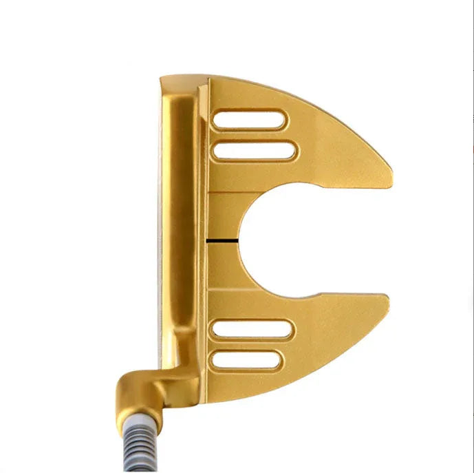 With Line of Sight Golden Golf Practice Club - Kapler Sports