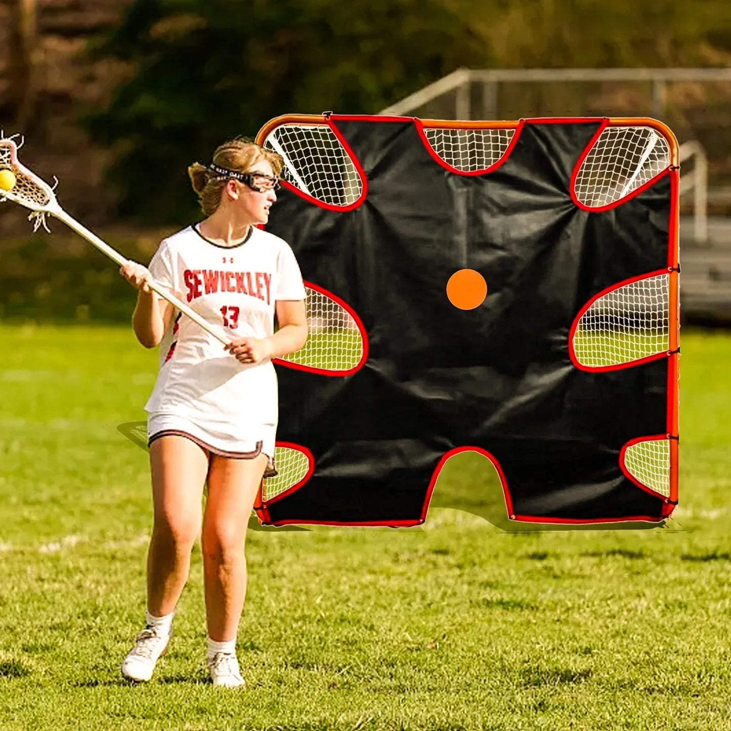 Kapler 6x6 Lacrosse Target - Corner Shooting Trainer for Standard Goals - Kapler Sports