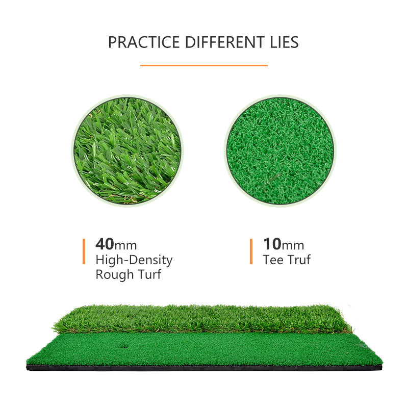 24inx12in Golf Hitting Turf Grass Mats / EVA Turf with Tee Equipment