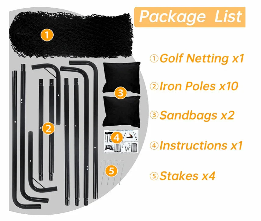 Kapler Football Throwing Net 6.73.4ft - Kapler Sports