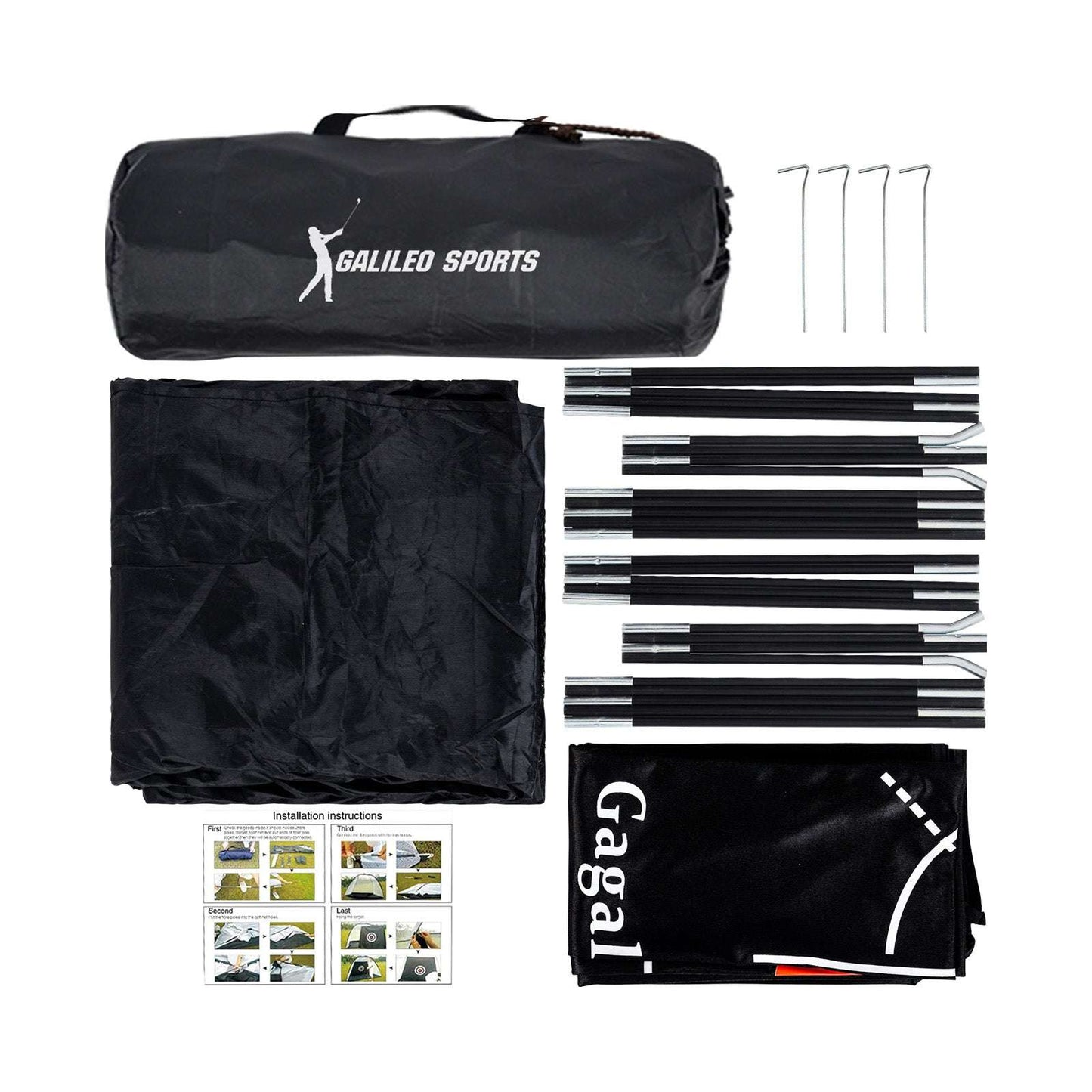 Kapler Backyard /Indoor Golf Net 8X6X5ft
