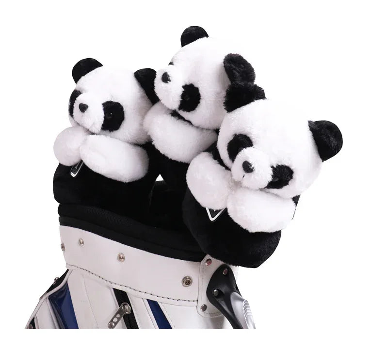 Panda-style 3 pieces golf head covers | Kapler Sports - Kapler Sports