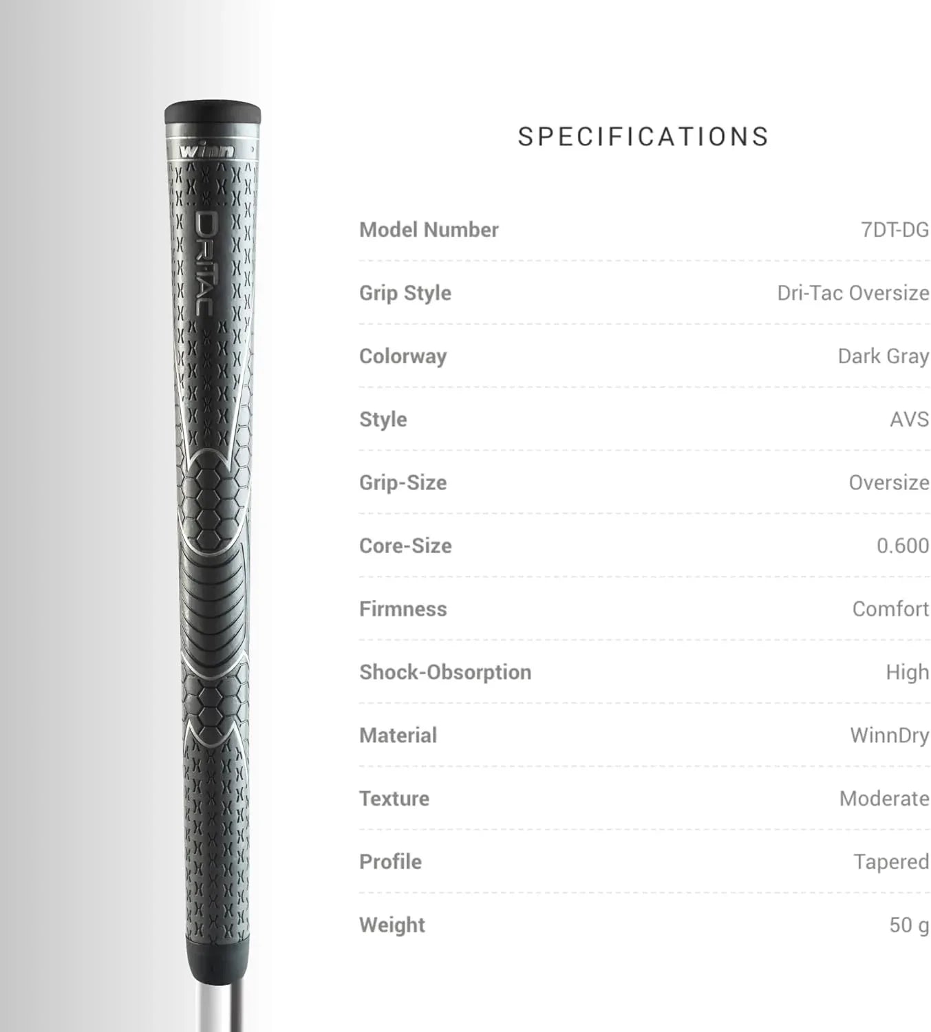 Kapler Oversize Golf Grip - Kapler Sports