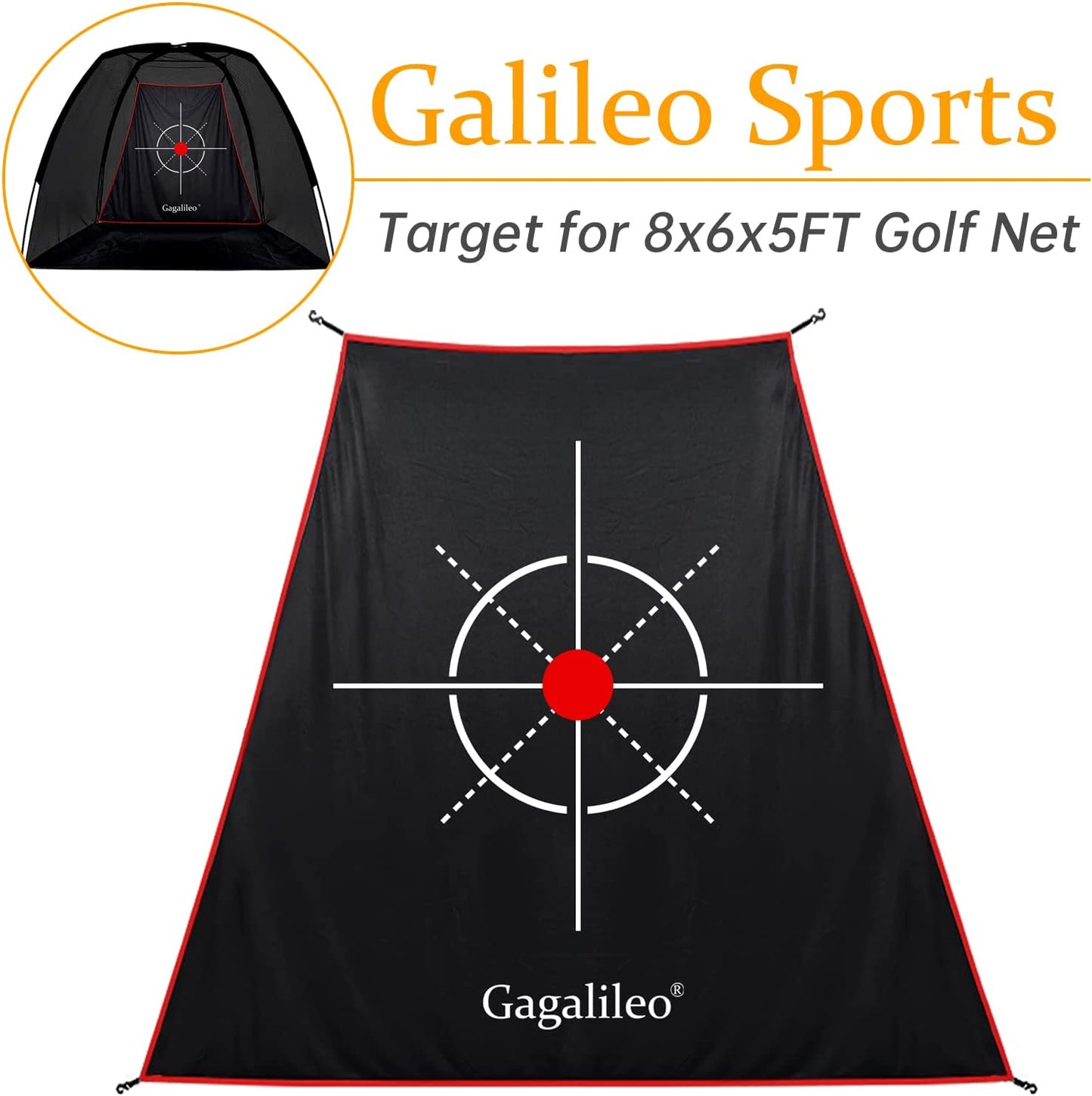 Kapler Golf Backyard Target Cloth