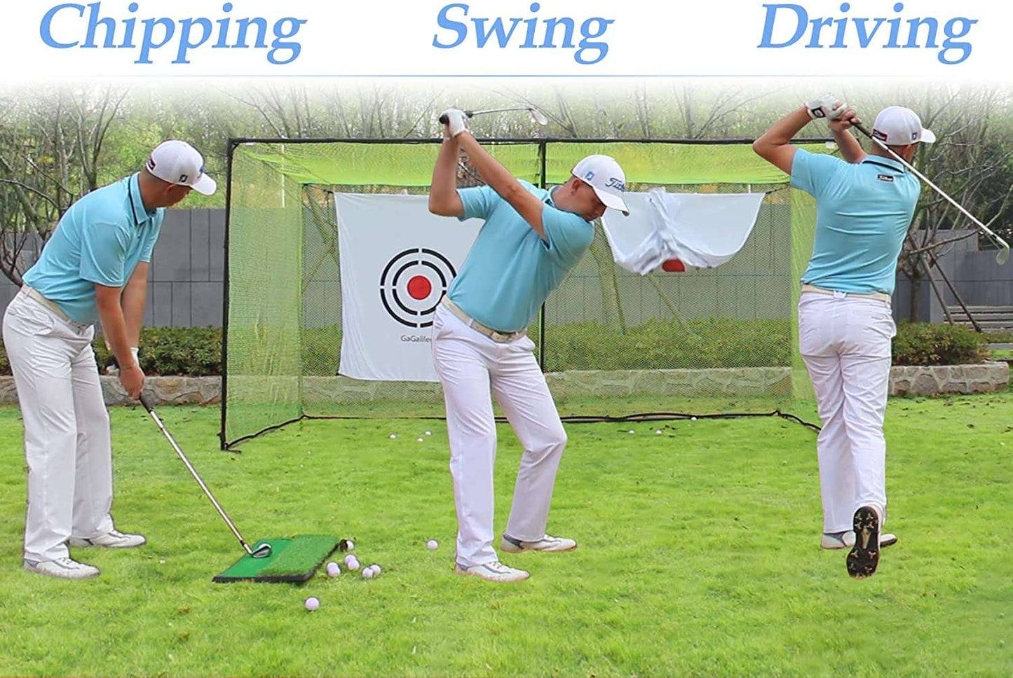 Kapler Swing Training Golf Cage 14x7X7ft