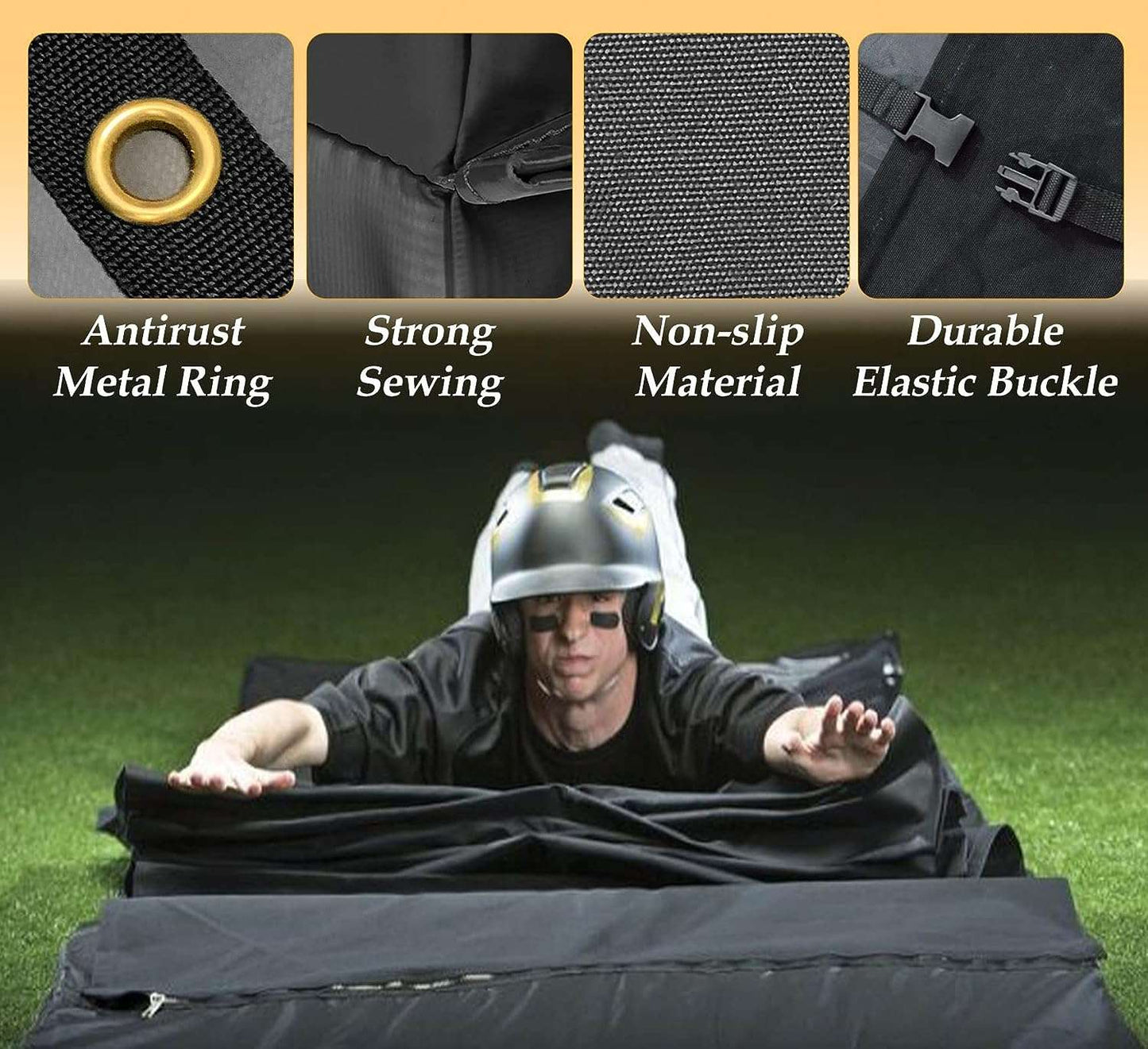 Kapler Slide Baseball Sliding Mat 10x3.6ft
