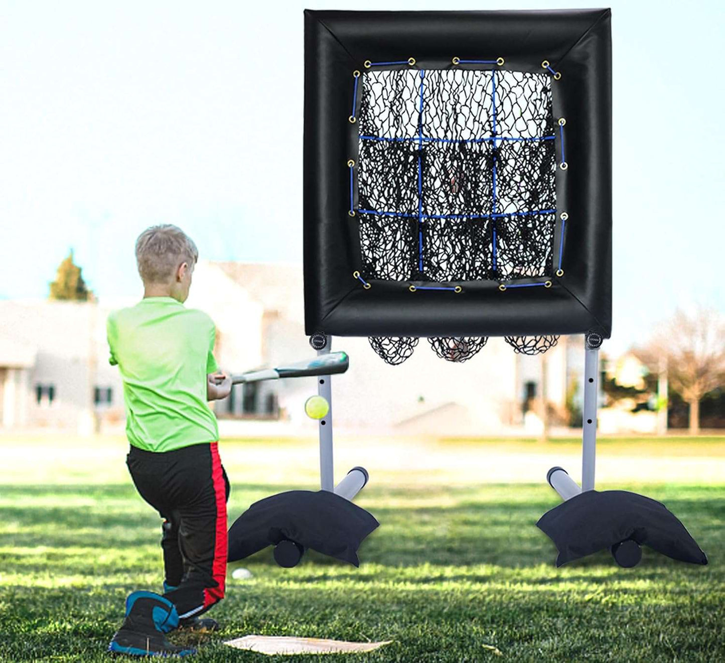 Kapler Baseball Pocket Net/ 9 Targe 4x2.5ft