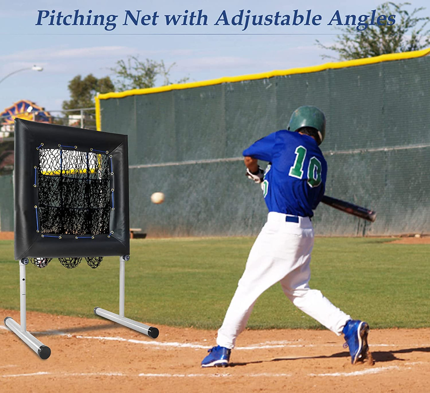 Kapler Baseball Pocket Net/ 9 Targe 4x2.5ft