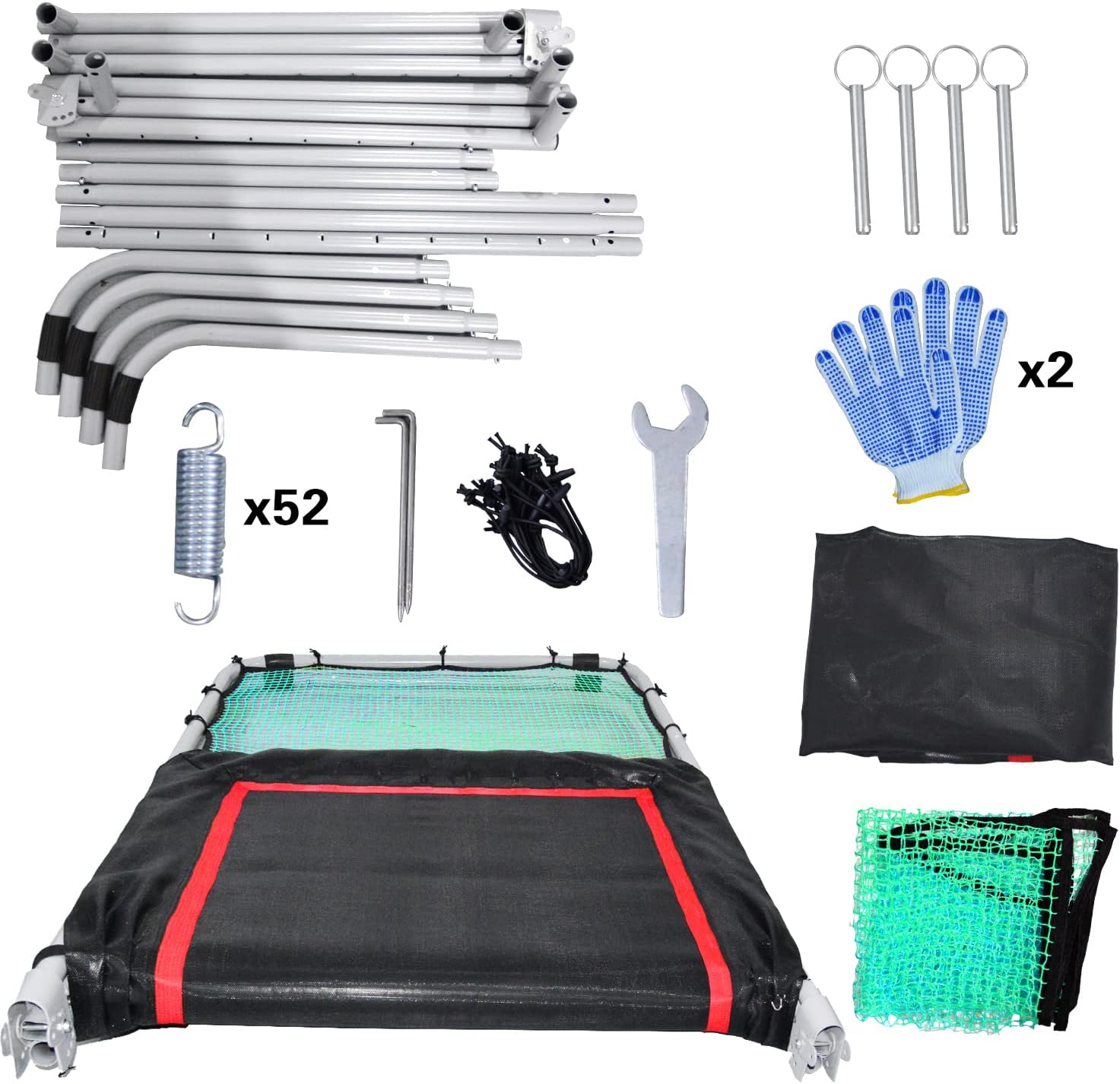 Kapler Lacrosse Rebounder,Folding Lacrosse Throwback Rebounde Rebound Target | 4x6FT Size