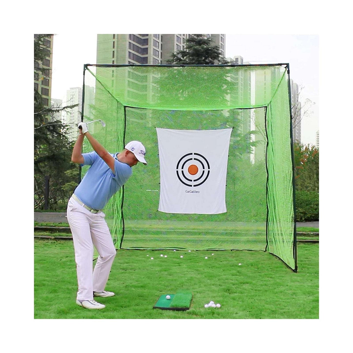 Kapler Golf Cage Replacement Net 40x10ft