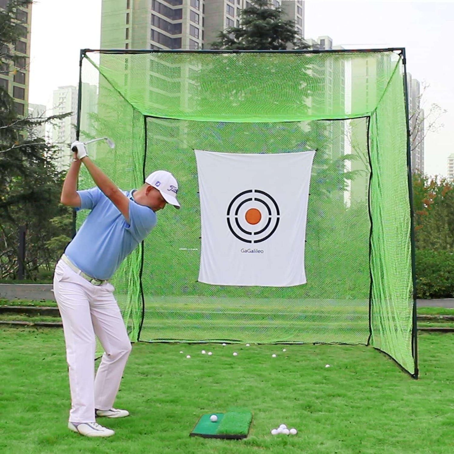 30x10 Kapler Golf Cage Replacement Net Piece/Good resilience