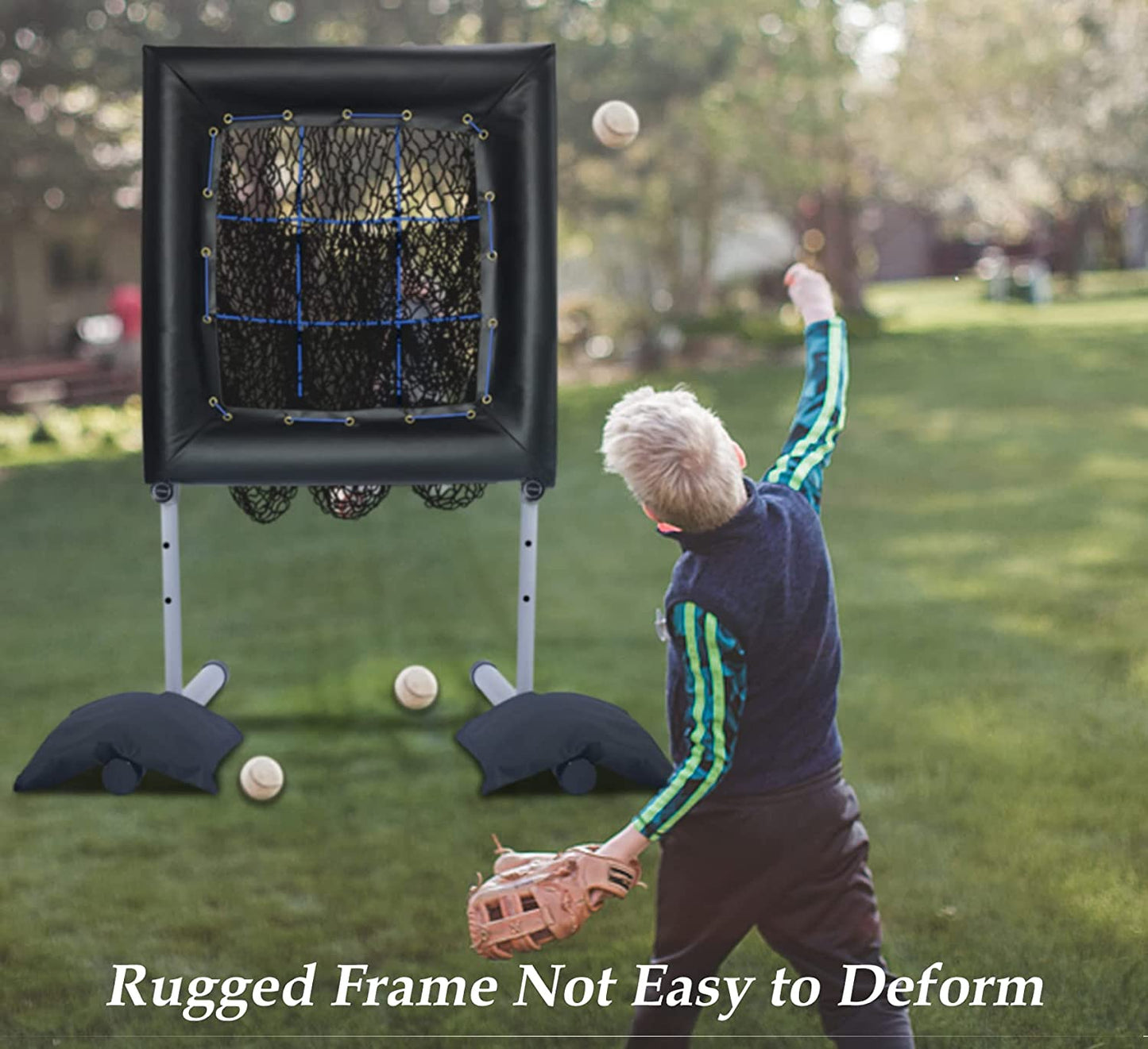 Kapler Baseball Pocket Net/ 9 Targe 4x2.5ft