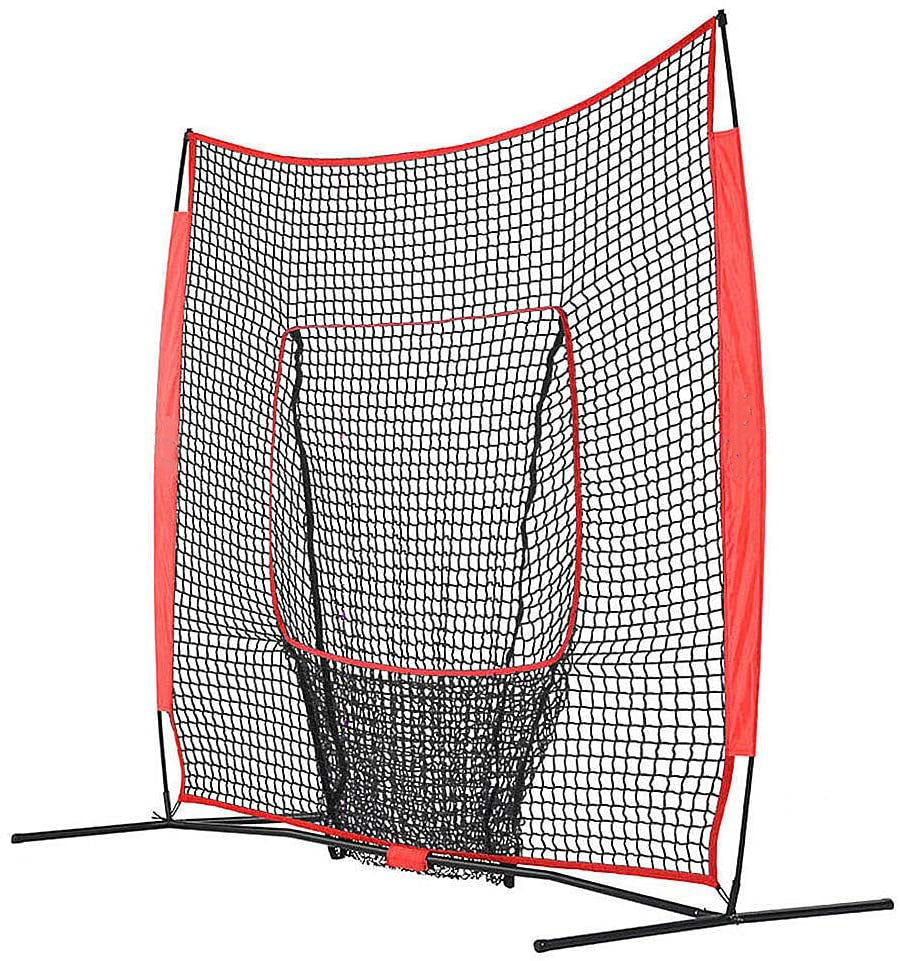 7'x7'Kapler Baseball & Softball Practice Hitting Pitching Net