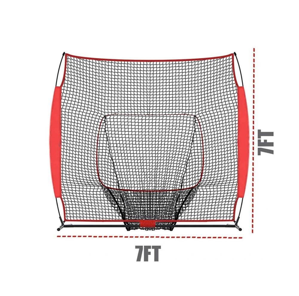 7'x7'Kapler Baseball & Softball Practice Hitting Pitching Net