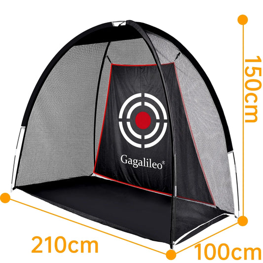 ゴルフネット 2x1.5x1m 屋内外練習ネット、取り付け簡単、キャリングバッグ付きJP - Kapler Sports