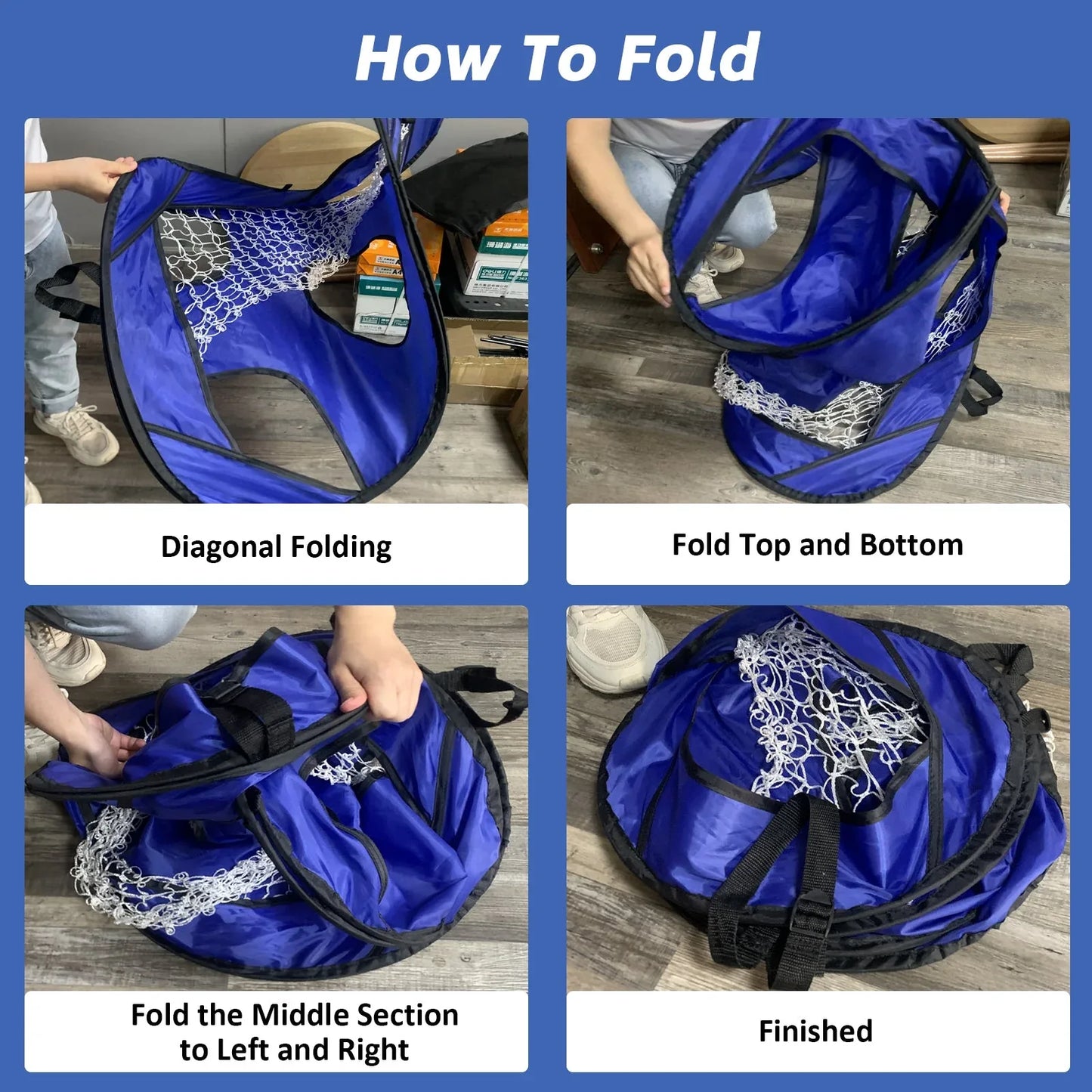 Pop up football goal 4X2.5X2.5ft - Kapler Sports