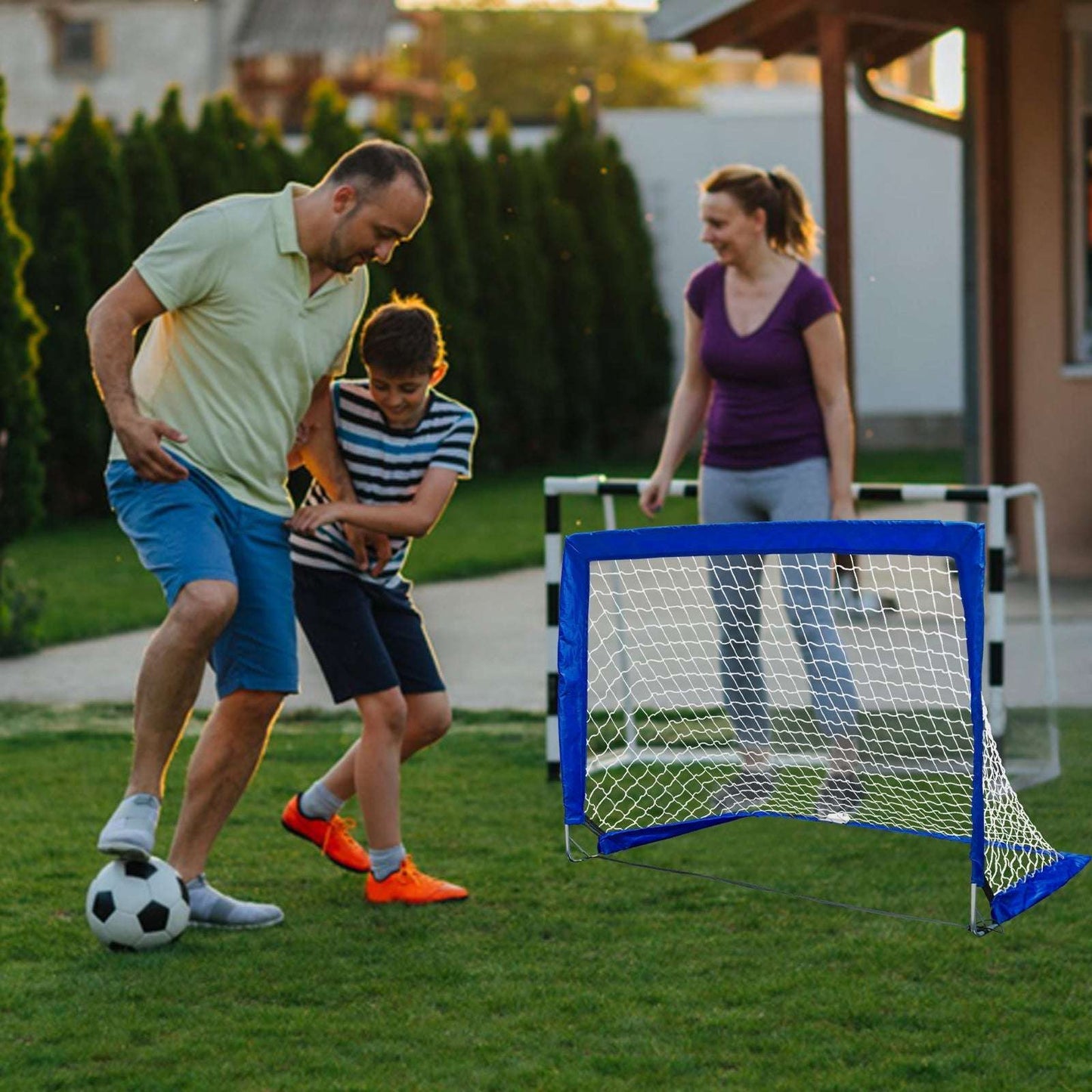 Kapler Portable Soccer Goals for Kids 4 x 3 ft