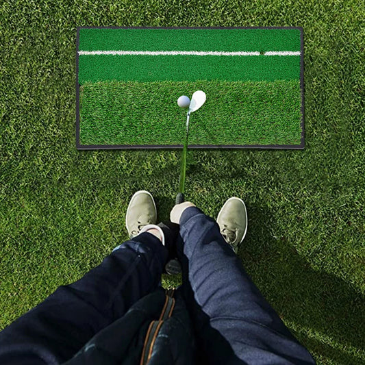Kapler Sports Golf Hitting Mats Golf Turf Putting Grass Mat Golf Training Practice Turf with Tee Equipment | 12''x24'' - Kapler Sports
