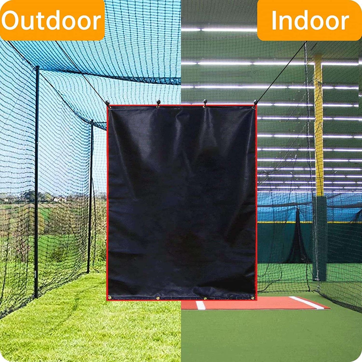 Kapler Baseball Backstop 56ft